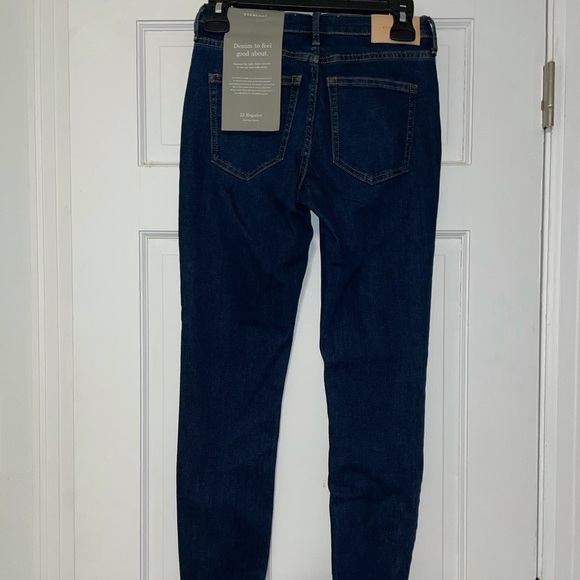 Everlane NWT Mid Rise Skinny Jeans Size 25 Reg - Picture 4 of 6